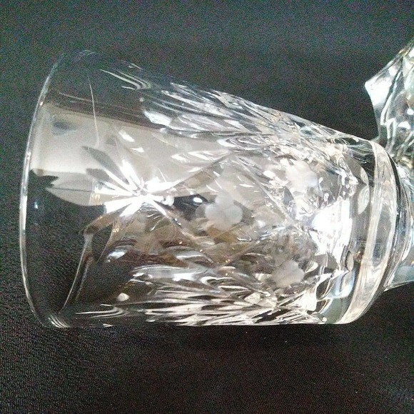 2 Tiffin Franciscan Air Bubble Stem Glasses. - Picture 7 of 12